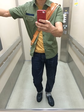 まいけるさん（メンズ・177cm）の春コーディネート