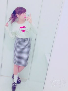 ハラグチリナさん（レディース・157cm）の冬コーディネート