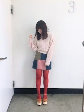 ハラグチリナさん（レディース・157cm）の夏コーディネート