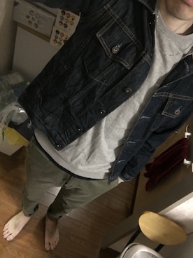 ショウへーさん（メンズ・181cm）の春コーディネート