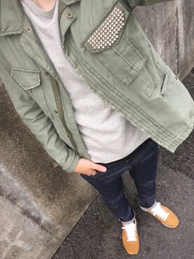 ショウへーさん（メンズ・182cm）の春コーディネート