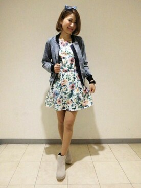 Heather横浜ジョイナス店 STAFF2さん(レディース・163cm)の春コーディネート