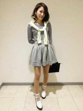 Heather横浜ジョイナス店　STAFF2さん（レディース・163cm）の春コーディネート