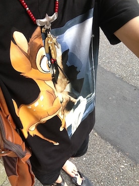 「GIVENCHY（ジバンシイ）のアイテム（サンダル）」を使った、koukiさん（メンズ・183cm）の夏コーディネート