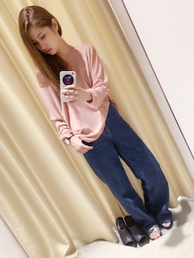 「ゆるずる」｜「アイテム（腕時計）」を使った、櫻木 宏美さん（レディース・162cm）の秋コーディネート