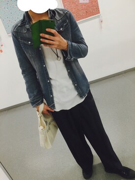 「CONVERSE（コンバース）のconverse（コンバース） ALL STAR OX（オールスターOX）（スニーカー）」を使った、あかまるさん（メンズ・176cm）の秋コーディネート