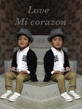 Love☻~mi corazón~さん（キッズ・100cm）の秋コーディネート