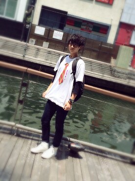 ふたがわこうたさん（メンズ・173cm）の夏コーディネート