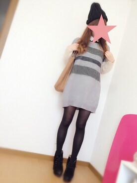 「大学」｜「アイテム（ワンピース/ドレス）」を使った、日さん（レディース・158cm）の秋コーディネート