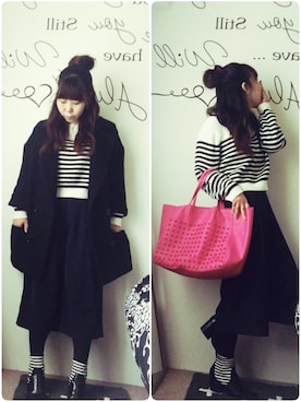 JUEさん（レディース・153cm）の冬コーディネート