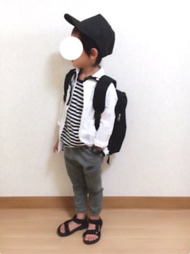 R2さん（キッズ・120cm）の夏コーディネート