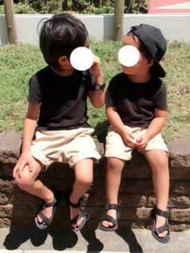 R2さん（キッズ・120cm）の夏コーディネート