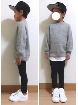 R2さん（キッズ・120cm）の秋コーディネート