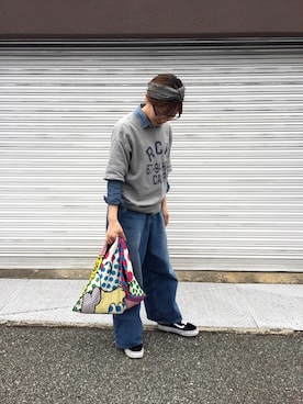 「アイテム（ヘアアクセサリー）」を使った、cocoさん（レディース・154cm・40代）の春コーディネート