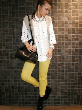 AI_YOSHIHARAさん(レディース・165cm)の春コーディネート