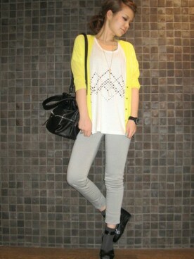 AI_YOSHIHARAさん（レディース・165cm）の春コーディネート