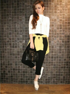 AI_YOSHIHARAさん（レディース・165cm）の秋コーディネート