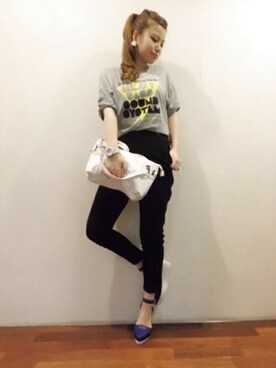 AI_YOSHIHARAさん（レディース・165cm）の春コーディネート