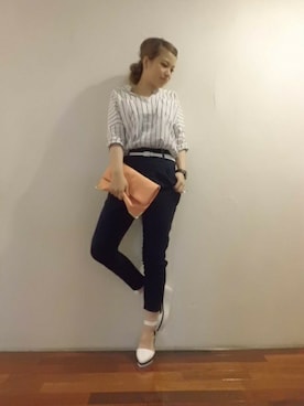 AI_YOSHIHARAさん（レディース・165cm）の春コーディネート