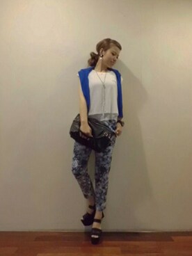 AI_YOSHIHARAさん（レディース・165cm）の春コーディネート