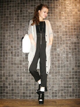 AI_YOSHIHARAさん（レディース・165cm）の秋コーディネート