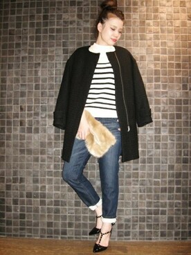 AI_YOSHIHARAさん（レディース・165cm）の冬コーディネート