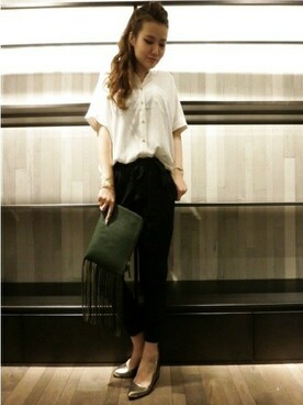 AI_YOSHIHARAさん（レディース・165cm）の春コーディネート