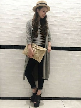 AI_YOSHIHARAさん（レディース・165cm）の春コーディネート