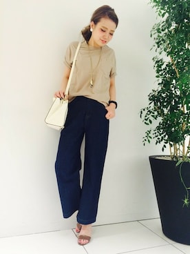 AI_YOSHIHARAさん（レディース・165cm）の夏コーディネート