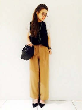 AI_YOSHIHARAさん(レディース・165cm)の夏コーディネート