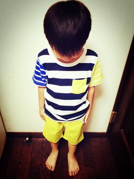 A'sさん（キッズ・100cm）の夏コーディネート