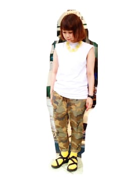 34さん（レディース・155cm）の夏コーディネート