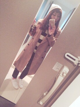 ててさん（レディース・158cm）の冬コーディネート