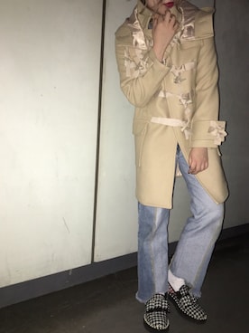 「CHERIE(シェリー)のアイテム」を使った、Haruna Akiyamaさん(レディース・156cm)の秋コーディネート