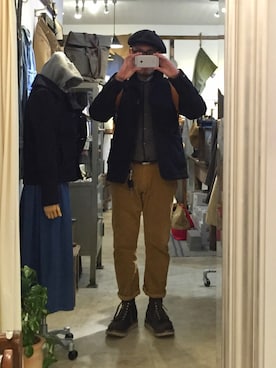 「Honnete（オネット）のアイテム（ジャケット/アウター）」を使った、köyaさん（メンズ・176cm）の夏コーディネート