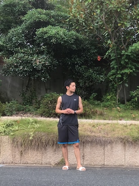 「筋トレ」｜やすさん（メンズ・178cm）の秋コーディネート