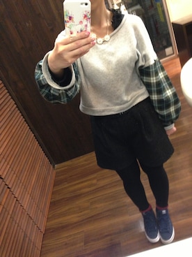 「valet（バレット）のアイテム」を使った、yuri♡さん（レディース・158cm）の春コーディネート