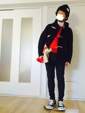 ダッフルコートを使った アラサー の人気ファッションコーディネート Wear