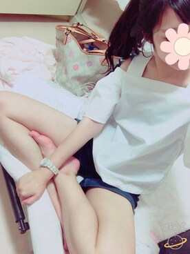 「栄」｜「アイテム（サンダル）」を使った、M a y uさん（レディース・164cm）の夏コーディネート