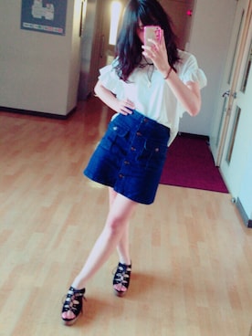 「チョーカー」｜M a y uさん（レディース・164cm）の秋コーディネート