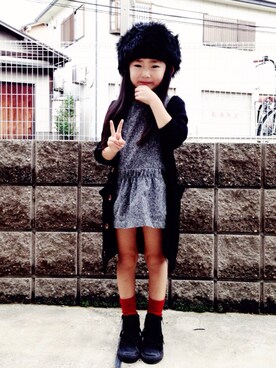 nenechalさん（キッズ・110cm）の秋コーディネート