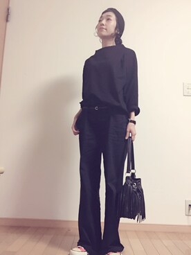 「ROOM903（ルームナインオースリー）のアイテム」を使った、 ＊Yu＊さん（レディース・152cm）の秋コーディネート