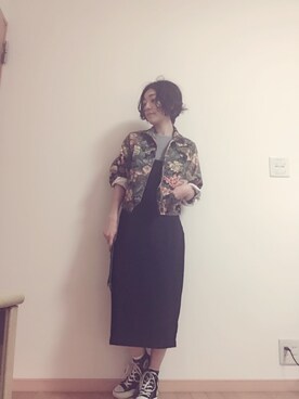 「archives（アルシーヴ）のアイテム（オールインワン・サロペット）」を使った、 ＊Yu＊さん（レディース・152cm）の冬コーディネート