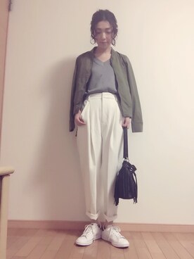  ＊Yu＊さん（レディース・152cm）の春コーディネート