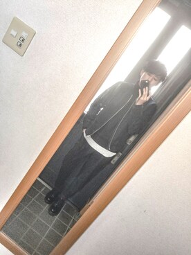 「Dr. Martens（ドクターマーチン）のDr.Martens (ドクターマーチン)/1461 3EYE GIBSON SHOES（その他シューズ）」を使った、Mさん（メンズ・172cm）の秋コーディネート