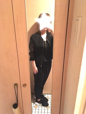 「NOMINE（ノミネ）のアイテム（ジャケット/アウター）」を使った、すーさん（レディース・147cm）の秋コーディネート