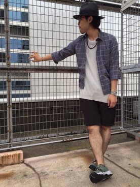 BOYCOTT 大宮 丸井店 スタッフ2さん（メンズ・175cm）の夏コーディネート