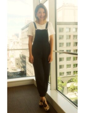 「アイテム（イヤリング）」を使った、hayashi asakoさん（レディース・155cm・20代）の夏コーディネート