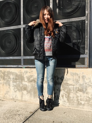 ヒステリックグラマー レディースブラックキャットカーディガン F 2026