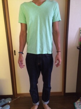 オカさん（メンズ・171cm）の夏コーディネート